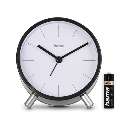 Budzik Flores Czarny