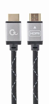 Kabel GEMBIRD Seria select plus CCB-HDMIL-5M (HDMI M - HDMI M; 5m; kolor czarny)