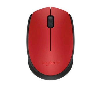 Mysz bezprzewodowa Logitech M171 optyczna czerwona