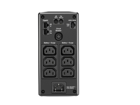 APC BR900MI APC Back UPS Pro BR 900VA, 6 Outlets, AVR, LCD Interface