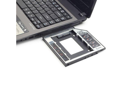Adapter HDD ramka 5,25'' na 2,5'' Slim 12mm 