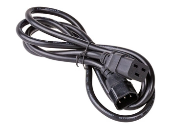 AKYGA Kabel zasilający serwerowy AK-UP-02 przedłużacz IEC C19 / C14 250V/50Hz 1.8m