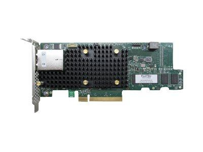 FUJITSU PRAID EP680e FH/LP SAS/SATA RAID Controller based on LSI MegaRAID SAS3916 for external SAS/SATA HDD and SSD