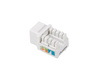 MODUŁ KEYSTONE GNIAZDO RJ45->LSA UTP KAT 5E 90° DO PUSZKI MONTAŻ
