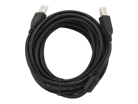 GEMBIRD CCF-USB2-AMBM-15 Gembird AM-BM kabel USB 2.0 4.5M High Quality, FERRYT
