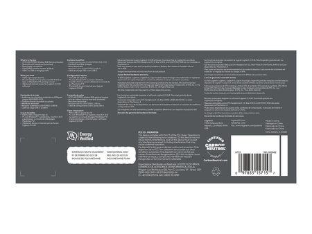 LOGITECH G G733 LIGHTSPEED Wireless RGB Gaming Headset Headset full size 2.4 GHz wireless white