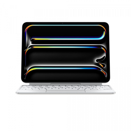 Klawiatura Magic Keyboard do iPada Pro 11 cali (M4) - angielski (USA) - biała