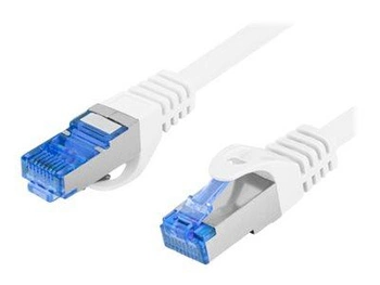 LANBERG patchcord cat.6A FTP LSZH CCA 1m white