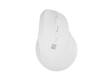 NATEC Mysz wertykalna Crake 2 2400DPI bezprzewodowa Bluetooth 5.0+2.4Ghz biała
