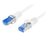 LANBERG patchcord cat.6A FTP LSZH CCA 3m white