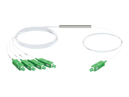 UBIQUITI UF-SPLITTER-4 UFIBER 1:4 SPLITTER SC/APC G.657A1 900UM 1.5m STEEL TUBE