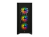 CORSAIR iCUE 4000X RGB Tempered Glass Mid-Tower Black case