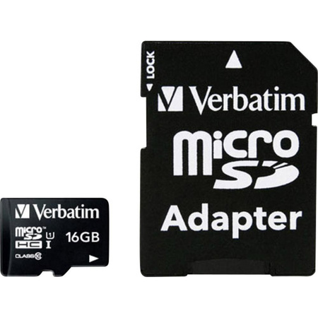 Karta Micro SDHC 16GB Class10 UHS-I + Adapter 