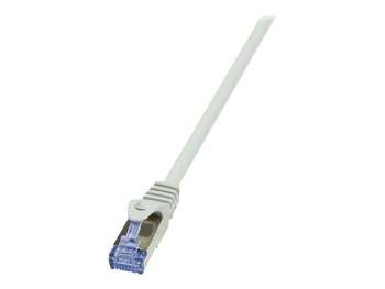 LOGILINK CQ4022S LOGILINK - Patchcord kat.6A/7, 600MHz S/FTP PIMF PrimeLine biały 0,50m