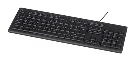 Klawiatura membranowa A4 TECH KR-83 A4TKLA42925 (USB 2.0; (US); kolor czarny)