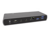 ICY BOX IB-DK8801-TB4 Stacja dokująca Thunderbolt 4 Type-C 2x Thunderbolt 4 i 4x USB3.2 Gen 2 Type-A Karta SD