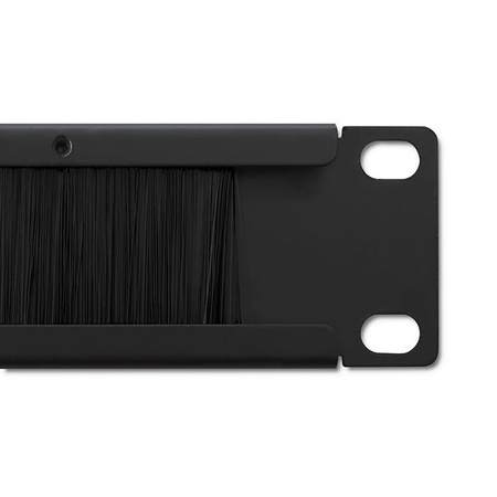 Przepust szczotkowy do szaf RACK 19" | 1U