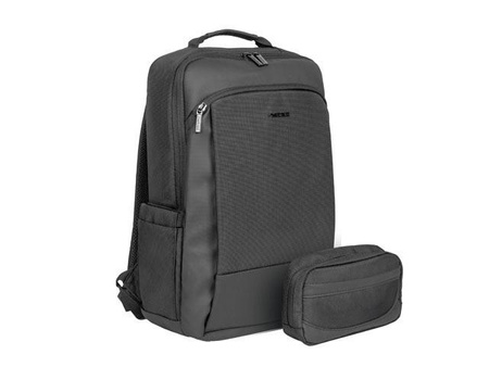 NATEC Plecak do laptopa Kudu plus z organizerem 15.6inch 16 L Czarny