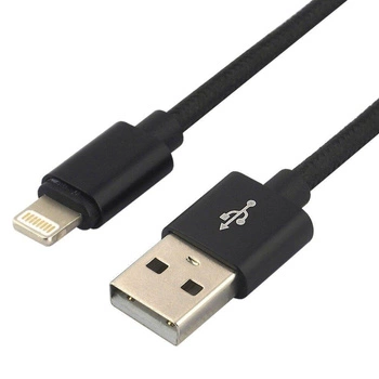 Kabel USB - Lightning everActive CBB-0.3IB 0,3m czarny