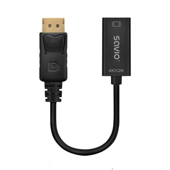 SAVIO AK-62 Adapter DisplayPort v1.2 - HDMI v1.4