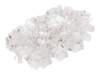 LANBERG PLU-5000 Lanberg wtyk sieciowy RJ45 (8P8C) KAT.5E UTP (100 SZT) DO LINKI I DO DRUTU