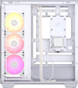 iCUE LINK 3500X RGB Tempered Glass Mid-Tower, White