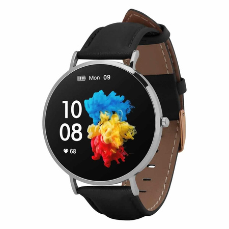 Smartwatch Verona Srebrno-czarny 