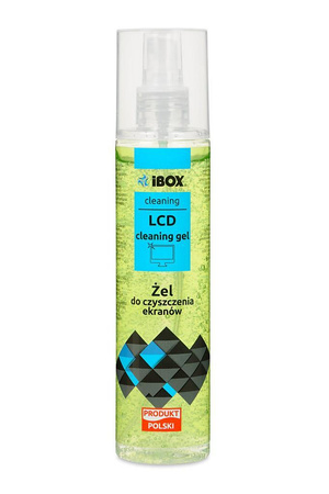 Żel do ekranów iBOX 250 ml z mikrofibrą