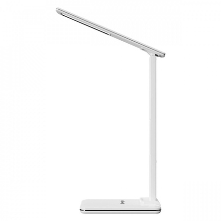 Lampa biurkowa LED z ładowarką indukcyjną LEDITOU MT222 (Biała)