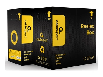 GEMBIRD kabel drut FTP kat 5E 305m CCA