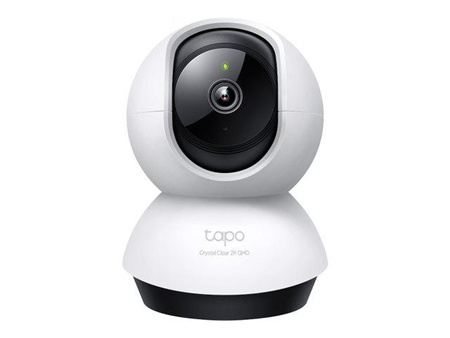 TP-LINK TAPO C220 Pan/Tilt AI Home Security Wi-Fi Camera 2K QHD 2560x1440 2.4GHz Horizontal 360
