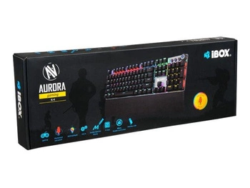 IBOX IKGMK4 KLAWIATURA I-BOX AURORA K-4 MECHANICZNA GAMING RGB