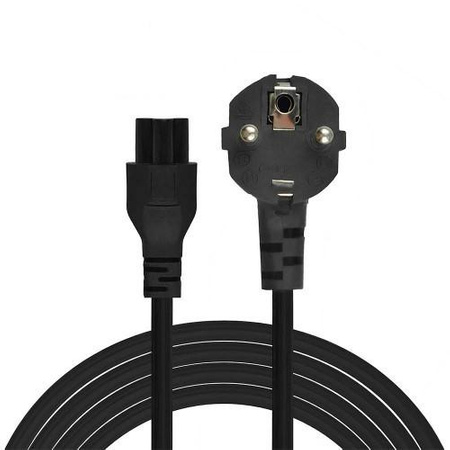Kabel zasilający koniczynka, 3m, CL-158