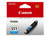 CANON 1LB CLI-551C ink cartridge cyan standard capacity 330 pages 1-pack