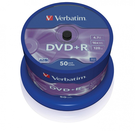 DVD+R 16x 4.7GB 50P CB  43550