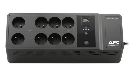 Zasilacz BE650G2-CP Back UPS 650VA/400W 6+2xFR, lad. USB-A