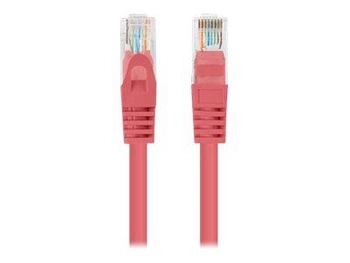 LANBERG Patchcord Cat.5e UTP 3m red 10-pack