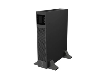 Zasilacz awaryjny UPS On-Line rack 1000VA 8xIEC C13 USB-B LCD metalowa obudowa    DUST-FREE