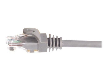 NETRACK BZPAT55UE Netrack patchcord RJ45, osłonka zalewana, kat. 5e UTP, 5m szary