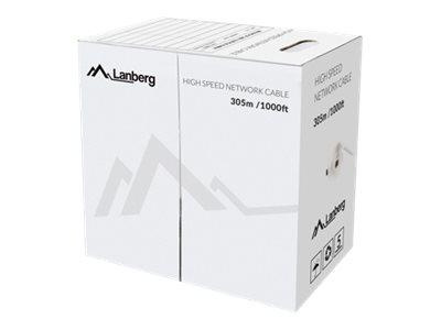 LANBERG LAN cable UTP cat.5e 305m orange solid CU fluke