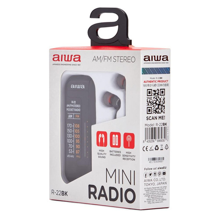 Radio kieszonkowe R-22BK 