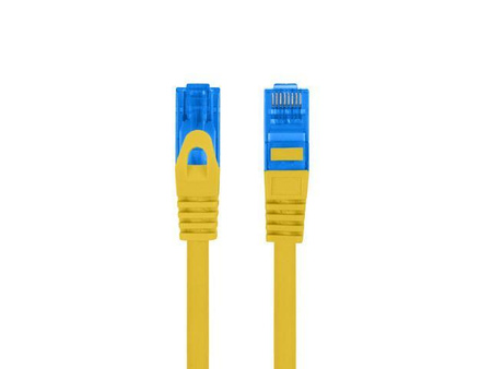 Patchcord Lanberg S/FTP kat.6A 2m LSZH CCA fluke passed żółty