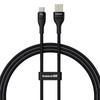 Kabel Baseus Flash 2 USB-USB C 100W 1m (czarny)