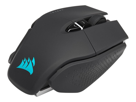 CORSAIR M65 RGB ULTRA Wireless Gaming Mouse Backlit RGB LED Optical Silver ALU Black