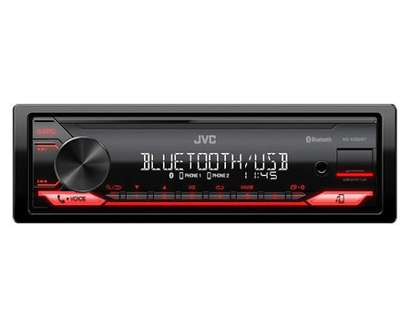 Radioodtwarzacz samochodowy JVC KDX-282BT RED