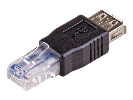 AKYGA Adapter AK-AD-27 USB A f / RJ45 m