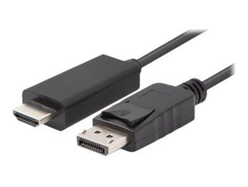 LANBERG Kabel DisplayPort M v1.1->HDMI M 5m czarne