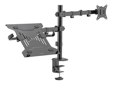 LOGILINK BP0175 Dual monitor mount 17-32inch monitors and 10-15.6inch notebooks/tablets