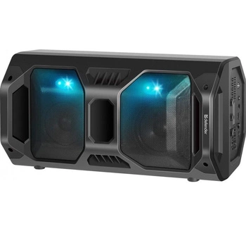 Głośnik Defender RAGE Bluetooth 50W MP3/FM/SD/USB/AUX/TWS/MIC/LED KARAOKE czarny PILOT