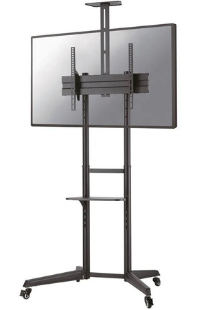 Neomounts Mobile Floor Stand incl. AV- and cam shelf (height adjustable: 128,5-145 cm)